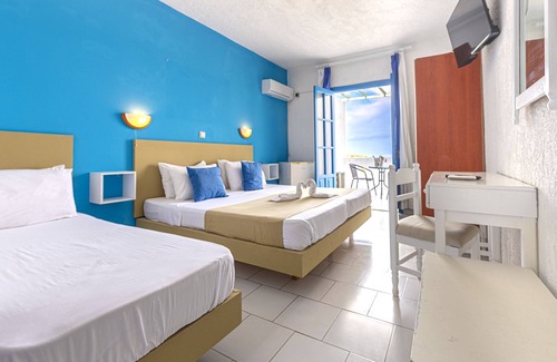 Karpathos Hotel | Ocean View Bliss at Bluu Bahari with Pool & Restaurant