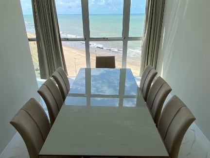 Piedade Apartment | Oceanfront Boa Viagem Piedade Beach with Scenic Views