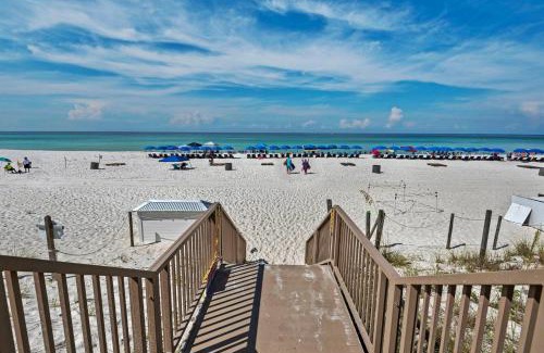 Panama City Beach Apartment | Oceanfront Bliss at Boardwalk 1502 with Pool Access