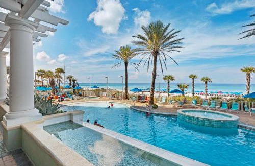 Panama City Beach Apartment | Oceanfront Bliss at Boardwalk 1502 with Pool Access