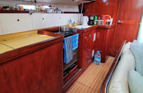 Riviere-Sens Boat Rental | Experience Boat Maeva: Pet-Friendly Ocean View Retreat