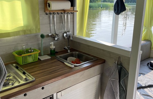 Priepert Boat Rental | Unforgettable Boat 'Priepert 2' with Covered Terrace Getaway