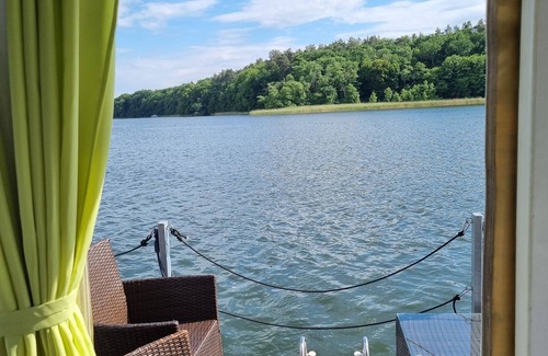 Priepert Boat Rental | Unforgettable Boat 'Priepert 2' with Covered Terrace Getaway