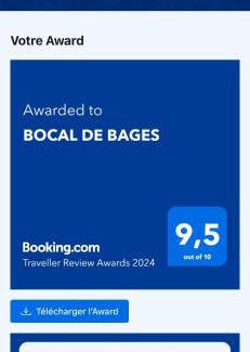 Bages Bed & Breakfast | Oceanfront Escape at BOCAL DE BAGES Chambre - Rated 9.5