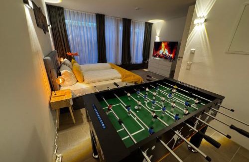 Oberdorla House | Bodensee Penthouse 23D - Seesicht - Billiard - Massage - Trambolin - BBQ - Tischkicker - Panorama Exklusive