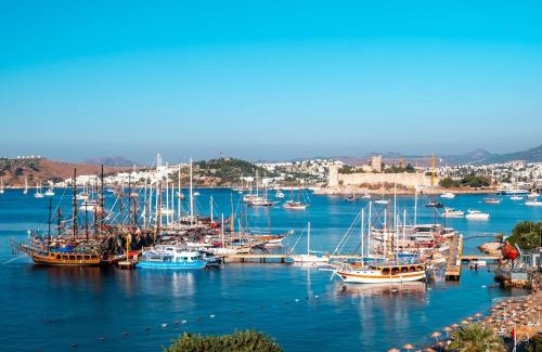 Bodrum City Center Hotel | Bodrum Eskiçeşme Lumy Hotel - Private Pool