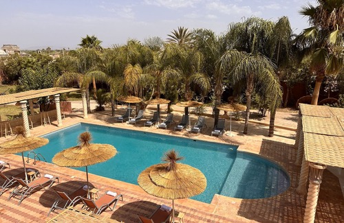 Chwiter Villa | Stylish Bohemian Villa with Pool in Marrakech - KASBAH LINAH