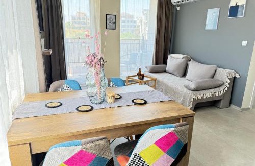 Sozopol Apartment | Boho Retreat: Pet-Friendly Haven for Families