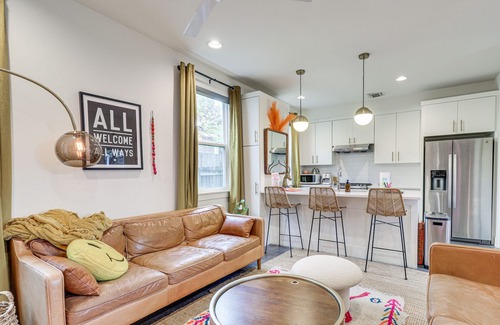 Blackshear-Prospect Hill House | Boho Austin Vacation Home w/ Private Hot Tub!
