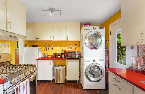 North City Apartment | Experience Boho Bliss Bungalow: Spa & Family-Friendly Retreat