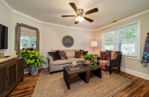 Easley House | Pet-Friendly Boho Retreat Near Downtown Easley - 9.6/10!