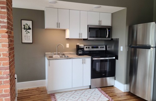 Spring Grove Apartment | Discover BoHo on Main: Pet Friendly Stay in Downtown