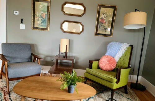 Spring Grove Apartment | Discover BoHo on Main: Pet Friendly Stay in Downtown