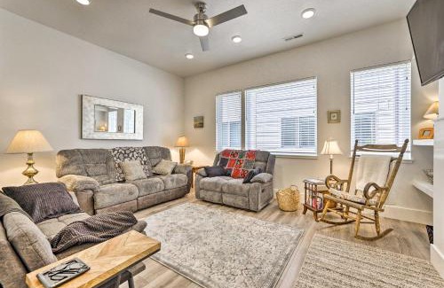 Veterans Park House | Modern Boise Townhome with Rooftop Deck, Near Downtown
