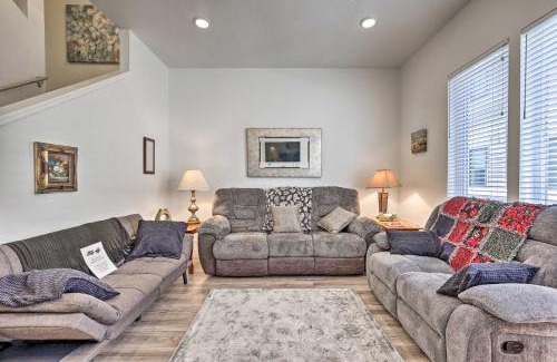 Veterans Park House | Modern Boise Townhome with Rooftop Deck, Near Downtown
