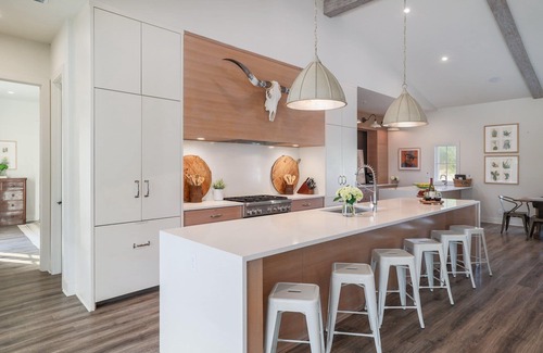 West Oak Hill House | Private Retreat with Pool, Hot Tub & Fire Pit Near Downtown