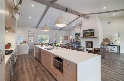 West Oak Hill House | Private Retreat with Pool, Hot Tub & Fire Pit Near Downtown