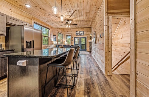 Sevierville Cabin | Discover a Modern Retreat with Views and Game Room Access