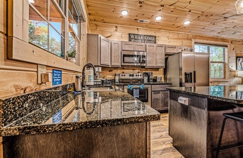 Sevierville Cabin | Discover a Modern Retreat with Views and Game Room Access