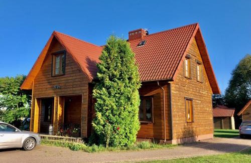 gmina Zalesie House | Relaxing Oceanfront Retreat at Borówkowy Domek Kłoda Duża