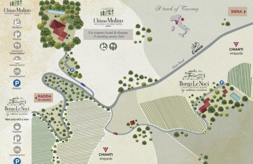 Gaiole in Chianti Hotel | Explore Borgo Le Noci: Chianti Retreat with Pool & Views