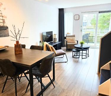 Hollum Apartment | Pet-Friendly Borndiep Amelander Kaap with Oceanfront Spa
