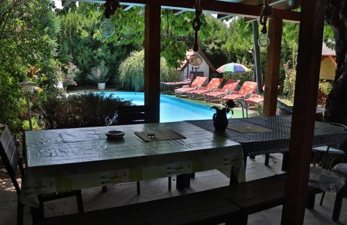 Balatonboglar House | Experience Borostyán Nyaralóház: 4-Star Poolside Retreat