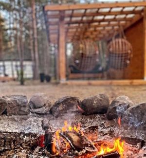 gmina Karsin House | BORSKÓWKA all season domki z balią z jacuzzi I sauna