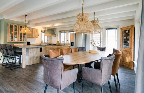 Municipality of Ameland House | Relaxing Bosch Villa with Pool, Sauna & Ocean Views