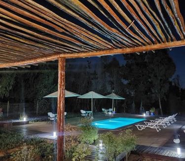 Algarrobo Cabin | Discover El Bosque Lodge: 5-Star Retreat with Hot Tub