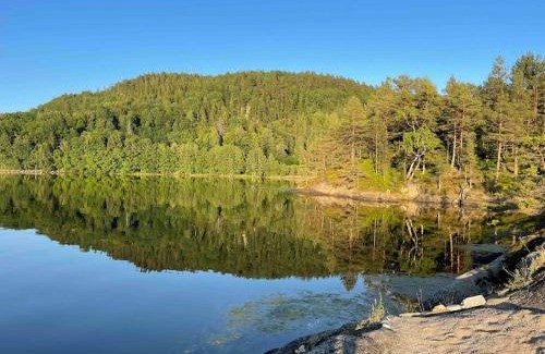 Risor Apartment | Experience Bosvik Gård: Oceanfront Retreat with Historic Charm