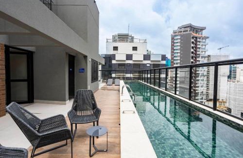 Indianopolis Apartment | Discover Boulevard Ibirapuera: 4-Star Poolside Retreat
