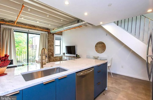 Washington Square West Condo | Stylish Bi-Level Penthouse Loft in Washington Sq West