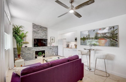 Ocean Ridge Apartment | Stylish Apartment with Pool, Steps from the Beach