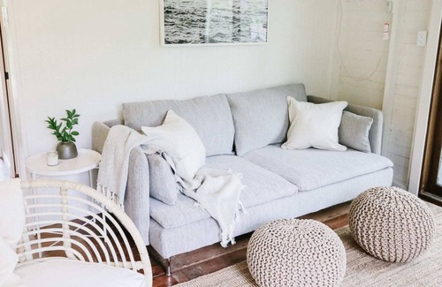 Winnipeg Beach Cabin | Bright and Beachy Vintage Cabin with Family-Friendly Amenities