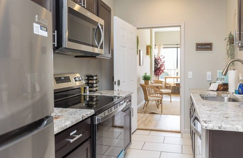 Shenandoah Apartment | Charming Boxcar Studio at The Depot - Family-Friendly Retreat