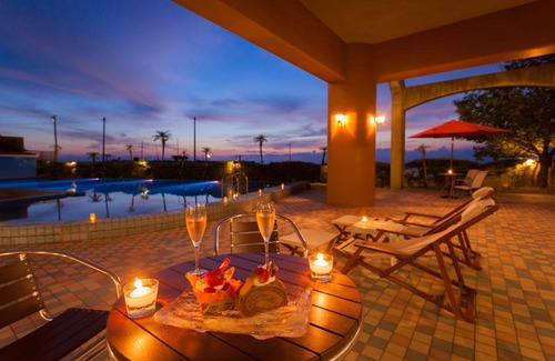 Amakusa Hotel | Oceanfront Retreat at Boyokaku with Pool & Hot Tub