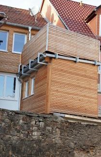 Mühlhausen Apartment | Brücke26 Stadthaus mit Dachterrasse