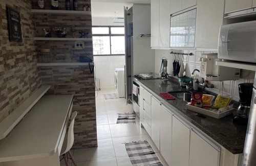 Barra da Tijuca Apartment | Oceanview Retreat: Steps from Beach & Top Shopping Destinations
