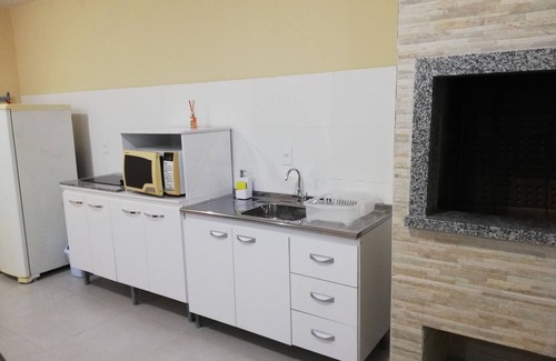 Praia da Armacao do Itapocoroi Apartment | Cozy Studio with Kitchen & Oceanfront Views in Armação