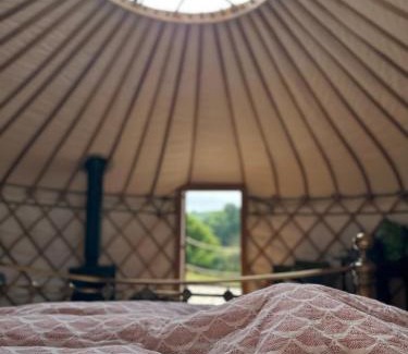 Bridport Other | Exceptional Bracken Yurt at Walnut Farm Glamping Retreat