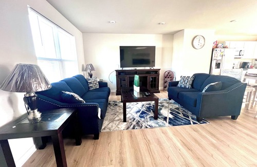 Stafford House | Brand new 2-bedroom house in desirable community in Stafford with AC, WiFi.