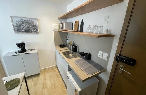 Cabo Branco Apartment | Modern Apartment Steps from Cabo Branco Beach with Ocean View