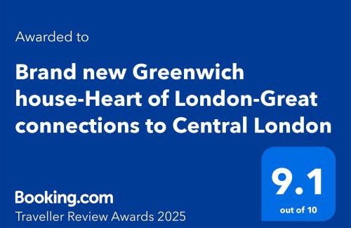 Glyndon Apartment | Modern Greenwich House: Ideal for Families in Central London