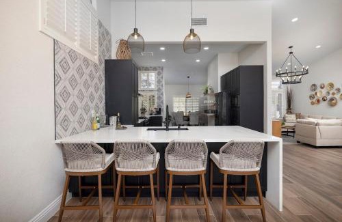 Las Vegas House | Brand New Listing Modern Hacienda Home Heated Pool