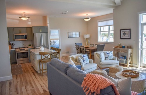 Dennis Port Condo | Ocean View Condo: Private Balcony Just Steps from the Beach