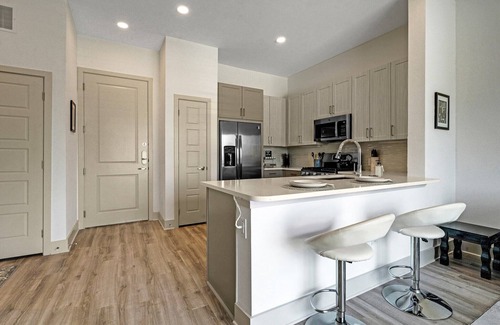Greenway Plaza-Upper Kirby Apartment | Stylish “Paris” Theme Apartment with Pool in River Oaks