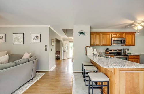 St. Michaels House | Brand-New Pool! Waterfront Bozman Village Home