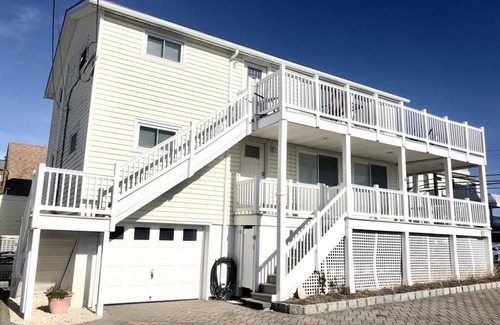 North Beach Haven House | Pet Friendly Brant Beach Duplex with Ocean Views & Breakfast