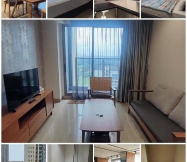 Bumi Serpong Damai Apartment | Branz BSD: Pet-Friendly Retreat with Pool & Hot Tub